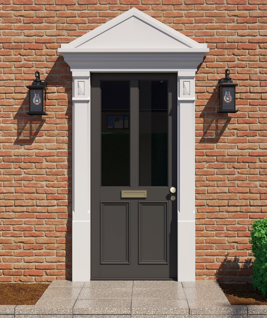 Door surround and apex canopy