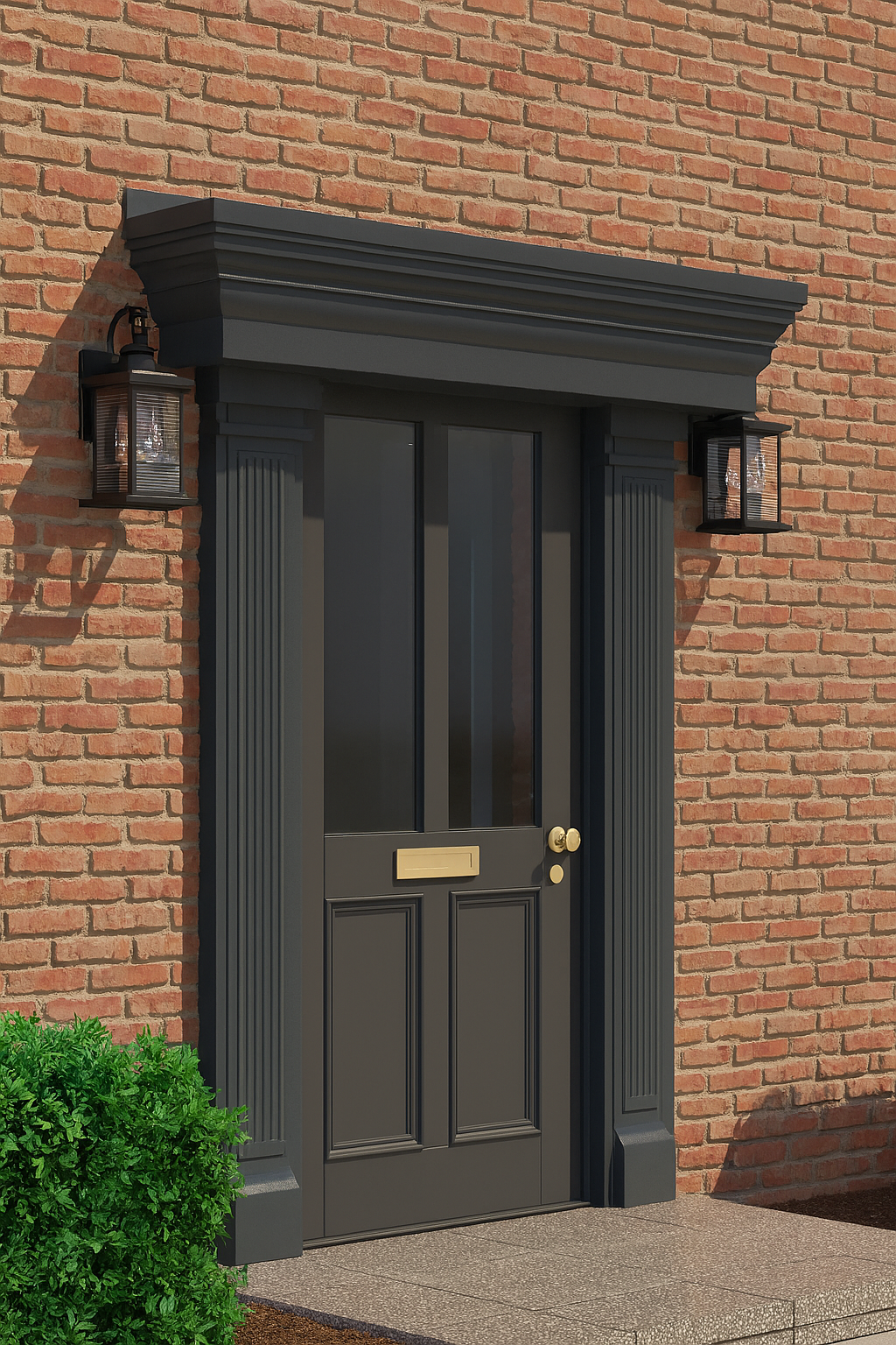 York GRP Door surround canopy